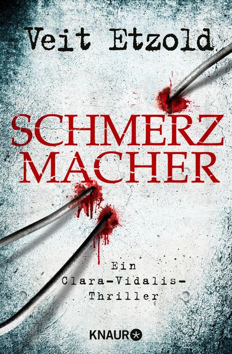 Veit Etzold: Schmerzmacher, Buch