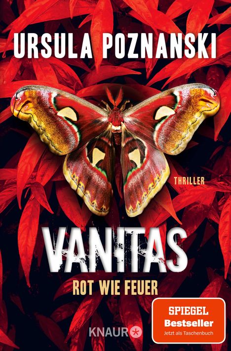 Ursula Poznanski: VANITAS - Rot wie Feuer, Buch