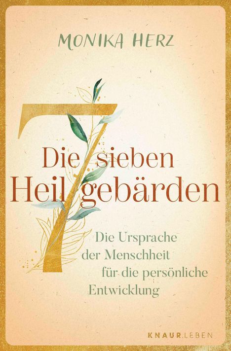 Monika Herz: Die sieben Heilgebärden, Buch