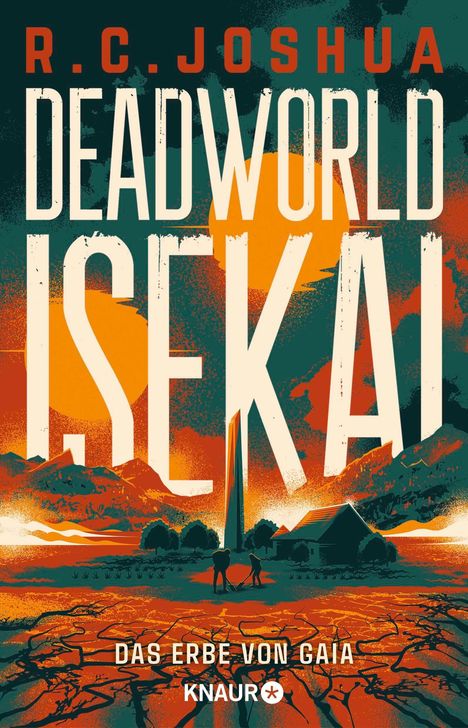 R.C. Joshua, Deadworld Isekai, Das Erbe von Gaia. Landschaft mit Vulkan und Dürre.