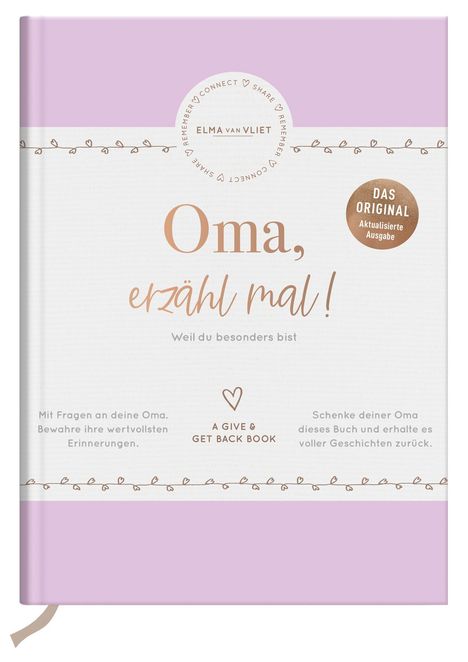 Elma van Vliet: Oma, erzähl mal! | Elma van Vliet, Buch