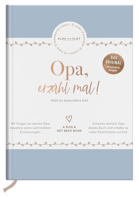 Elma van Vliet: Opa, erzähl mal, Buch