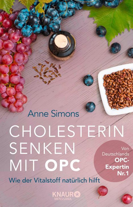 Anne Simons: Cholesterin senken mit OPC, Buch