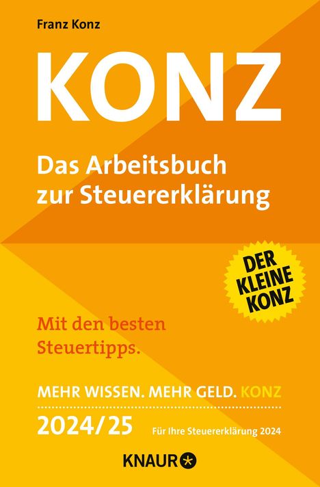 Konz Arbeitsbuch 2024/25, Buch