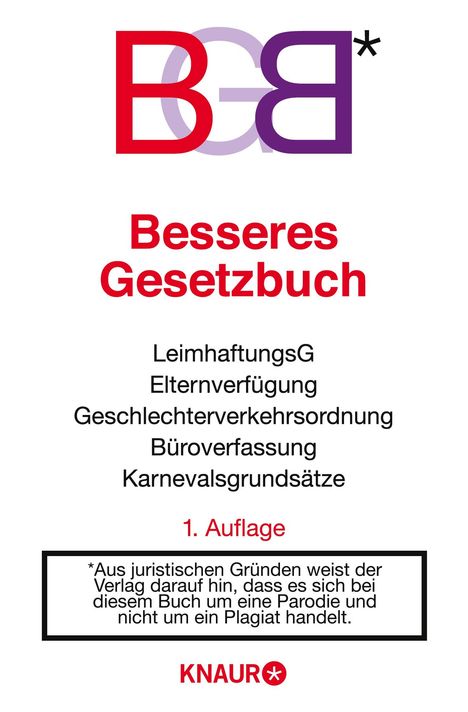 Oliver Kuhn: BGB, Buch