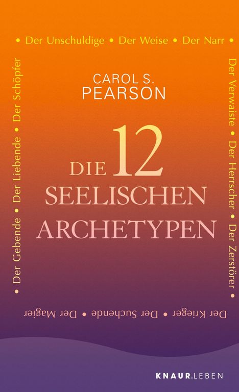 Carol S. Pearson: Die 12 seelischen Archetypen, Buch