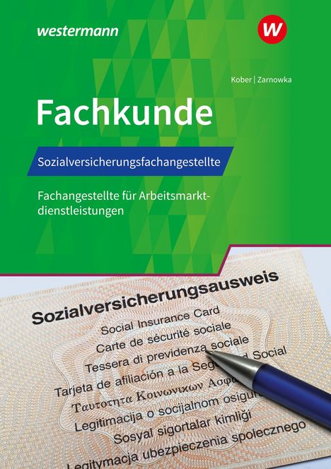 Barbara Zarnowka: Sozialversicherungsfachangestellte/Fachangestellte für Arbeitsmarktdienstleistungen, Buch