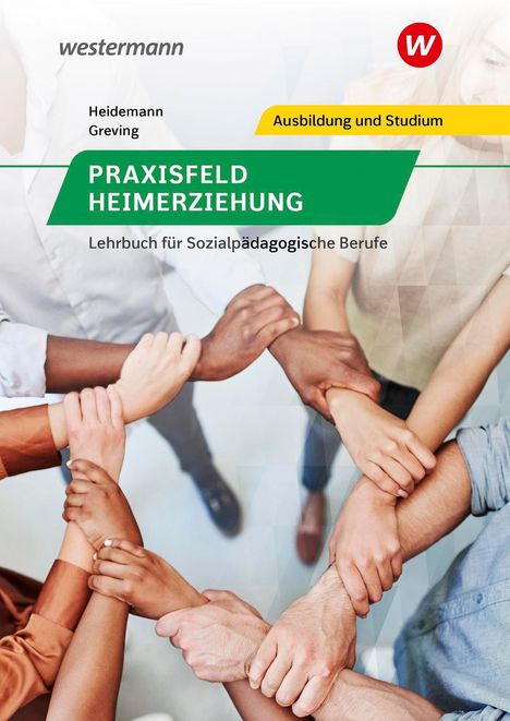 PRAxisfeld Heimerziehung: Menschen halten sich gegenseitig an den Unterarmen im Kreis.