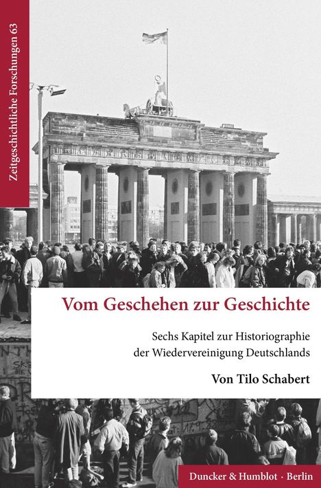 Tilo Schabert: Vom Geschehen zur Geschichte., Buch