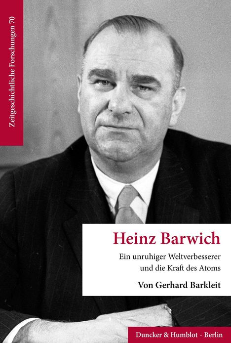 Gerhard Barkleit: Heinz Barwich, Buch