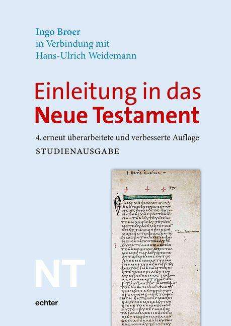 Ingo Broer: Einleitung in das Neue Testament, Buch