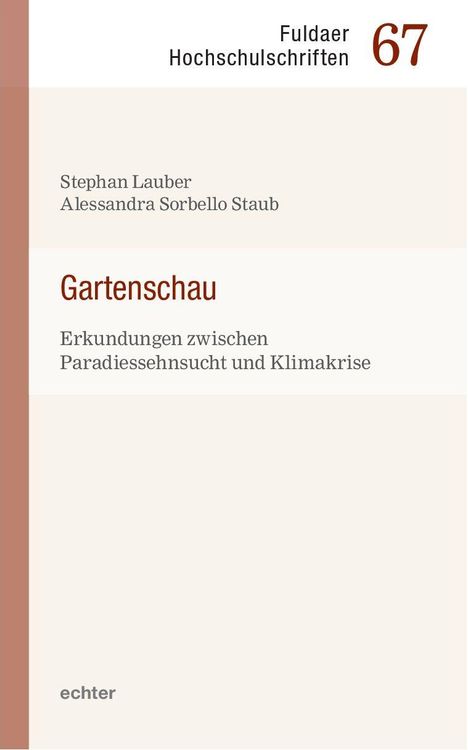 Gartenschau, Buch