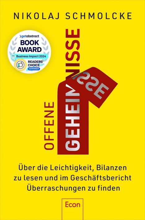 Nikolaj Schmolcke: Offene Geheimnisse, Buch