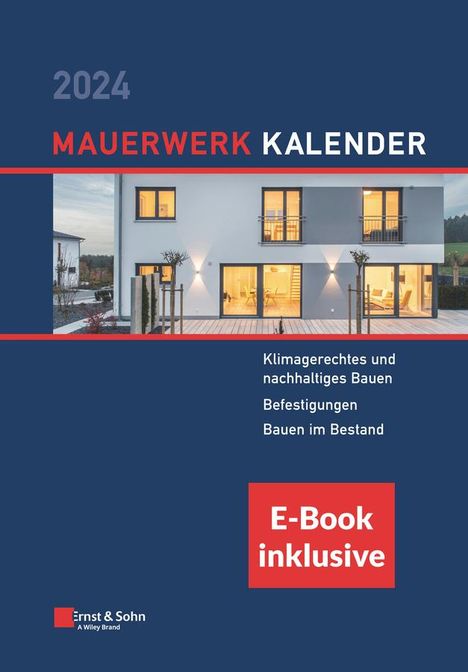 Mauerwerk-Kalender 2024. E-Bundle, 1 Buch und 1 eBook