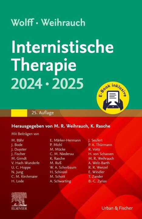 Internistische Therapie 2024, 2025 + E-Book, Buch
