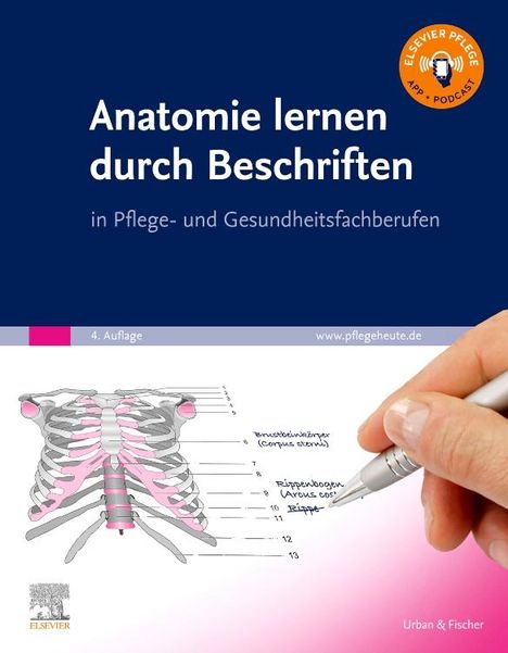 Anatomie lernen durch Beschriften, Buch