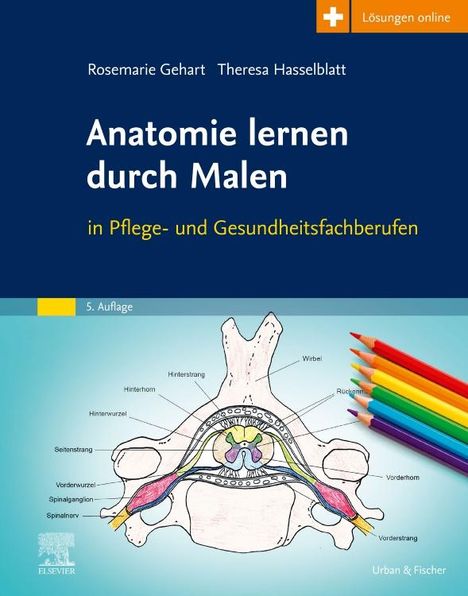 Rosemarie Gehart: Anatomie lernen durch Malen, Buch