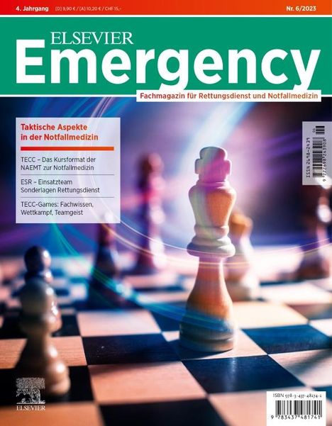 ELSEVIER Emergency. Taktische Aspekte in der Notfallmedizin. 6/2023, Buch