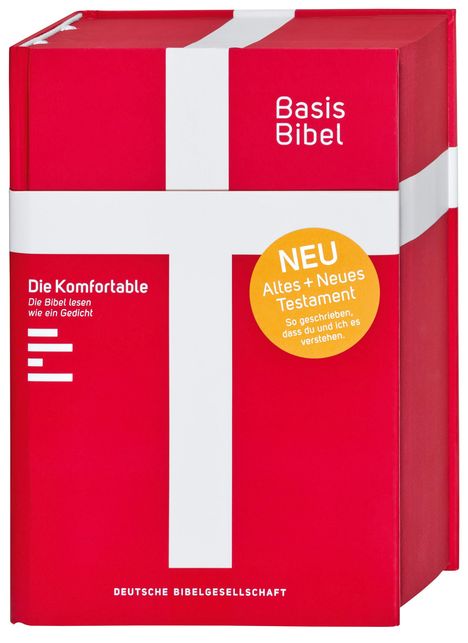 BasisBibel. Die Komfortable. Rot, Buch