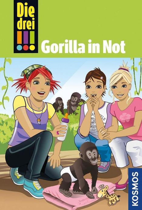 Ann-Katrin Heger: Die drei !!! 58. Gorilla in Not (drei Ausrufezeichen), Buch