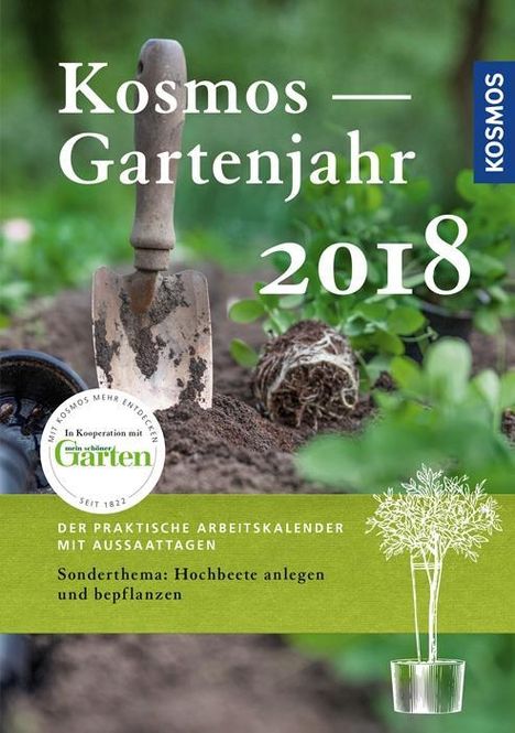Kosmos Gartenjahr 2018, Buch