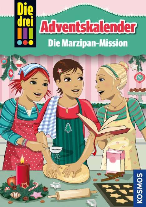 Maja von Vogel: Die drei !!!, Die Marzipan-Mission, Buch