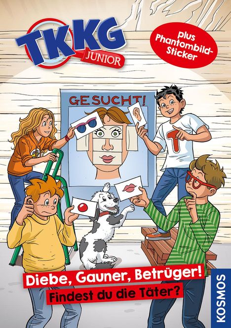 Benjamin Tannenberg: TKKG Junior, Diebe, Gauner, Betrüger!, Buch