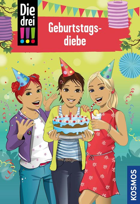 Ann-Katrin Heger: Die drei !!!, 91, Geburtstagsdiebe, Buch