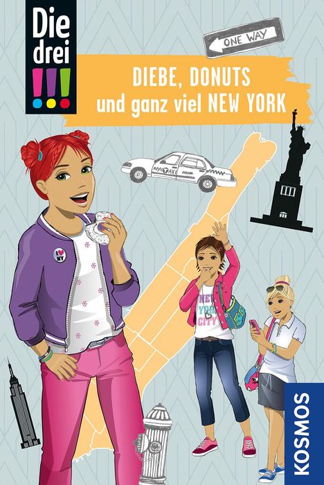 Jule Ambach: Die drei !!!, Diebe, Donuts und ganz viel New York, Buch