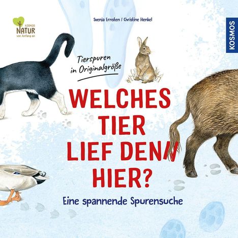 Svenja Ernsten: Welches Tier lief denn hier?, Buch