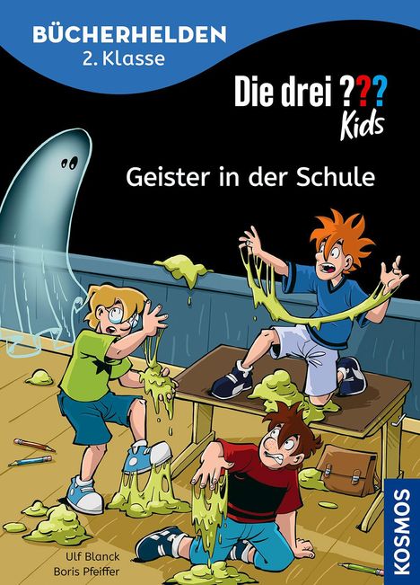 Ulf Blanck: Die drei ??? Kids, Bücherhelden 2. Klasse, Geister in der Schule, Buch