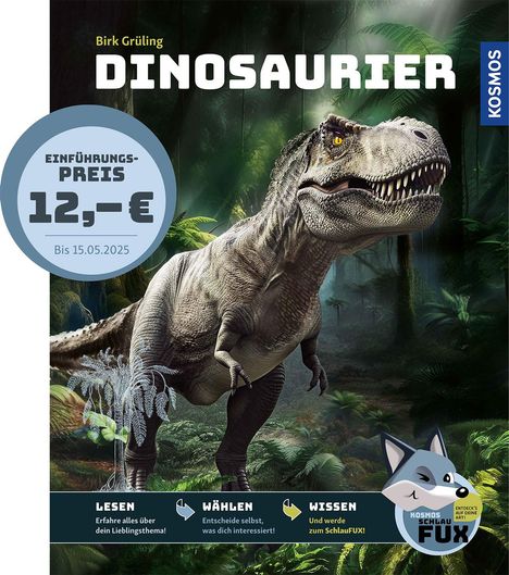 Birk Grüling: Kosmos SchlauFUX - Dinosaurier, Buch