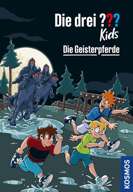 Ulf Blanck: Die drei ??? Kids, 98, Die Geisterpferde, Buch