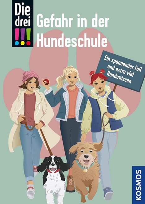 Miriam Mann: Die drei !!!, Gefahr in der Hundeschule, Buch