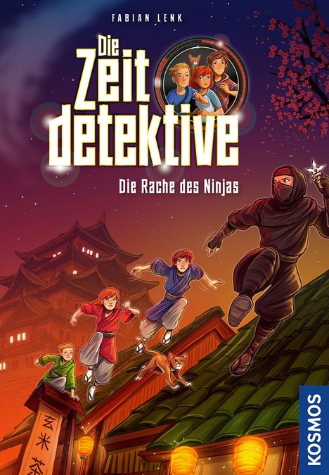 Fabian Lenk: Die Zeitdetektive, 6, Die Rache des Ninjas, Buch