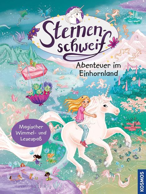 Linda Chapman: Sternenschweif, Wimmelbuch, Abenteuer im Einhornland, Buch