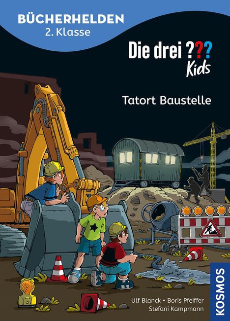 Ulf Blanck: Die drei ??? Kids, Bücherhelden 2. Klasse, Tatort Baustelle, Buch