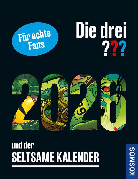 Andreas Ruch: Die drei ??? und der seltsame Kalender 2026, Buch