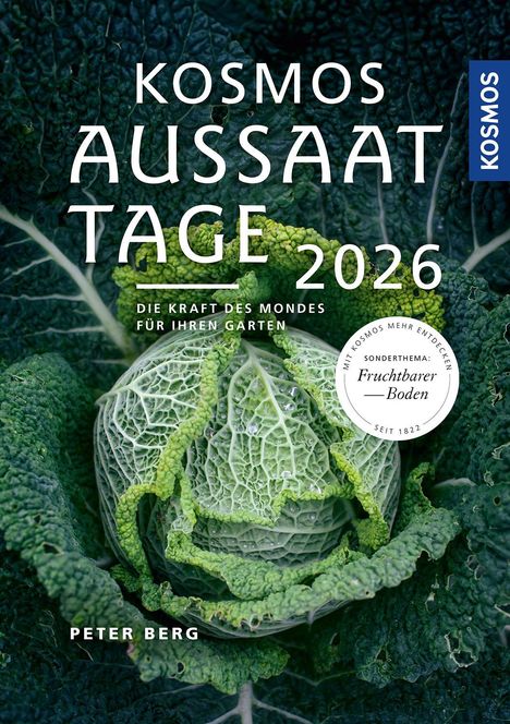 Peter Berg (geb. 1970): Kosmos Aussaattage 2026, Buch