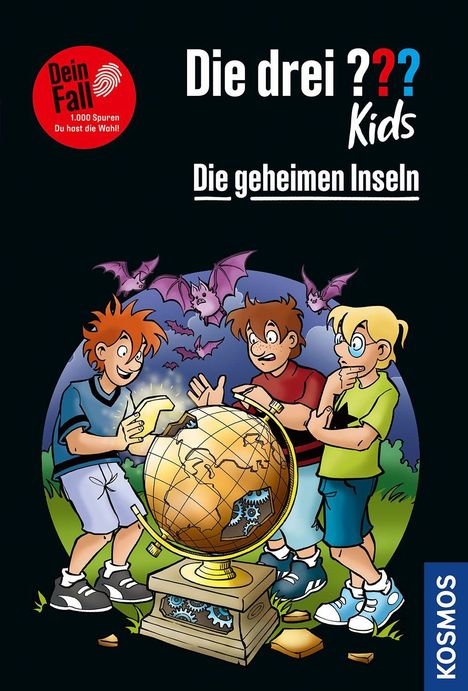 Boris Pfeiffer: Die drei ??? Kids Dein Fall, Die geheimen Inseln, Buch