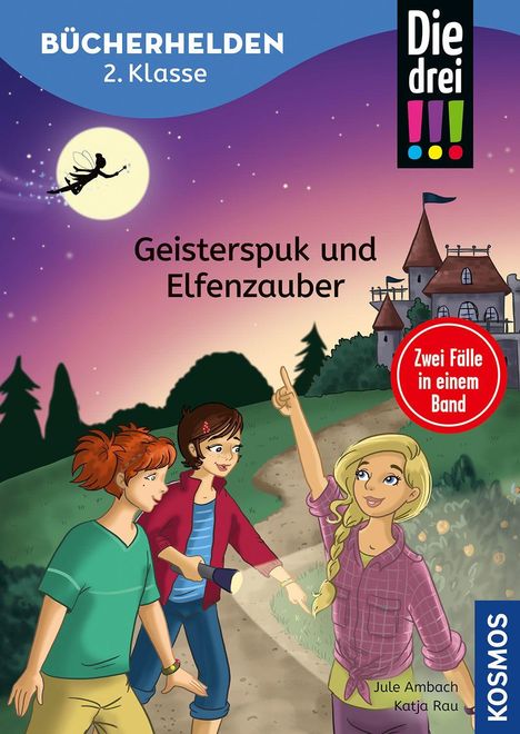 Jule Ambach: Die drei !!!, Bücherhelden 2. Klasse, Doppelband, Geisterspuk und Elfenzauber, Buch