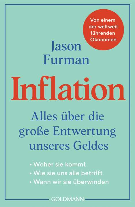 Jason Furman: Inflation - Die große Entwertung unseres Geldes, Buch