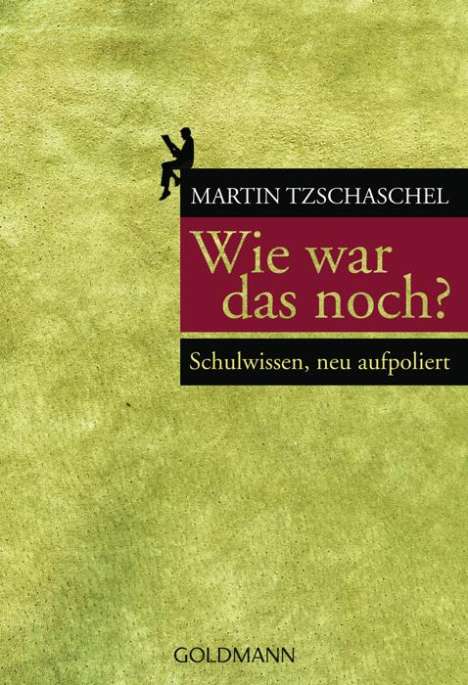 Martin Tzschaschel: Wie war das noch?, Buch