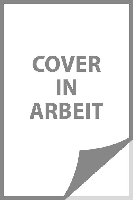 Text „COVER IN ARBEIT“, grau auf weißem Hintergrund, mit umgeblätterter Ecke unten rechts.