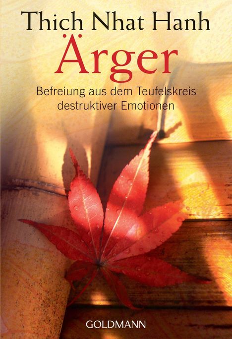 Thich Nhat Hanh: Ärger, Buch