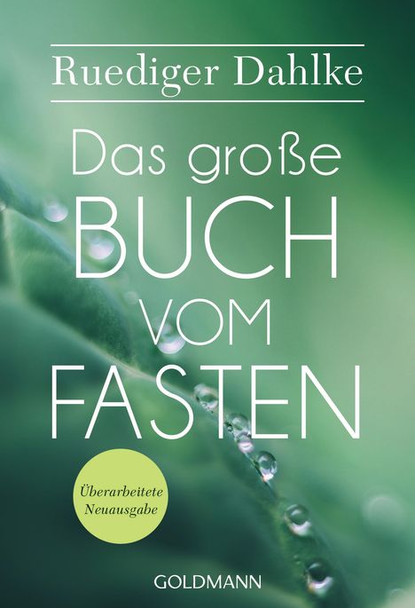 Ruediger Dahlke: Das große Buch vom Fasten, Buch