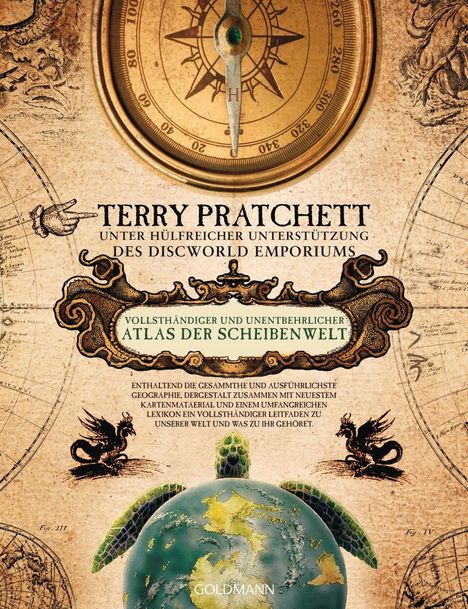 Terry Pratchett: Vollsthändiger und unentbehrlicher Atlas der Scheibenwelt, Buch