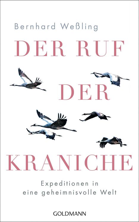 Bernhard Weßling: Der Ruf der Kraniche, Buch