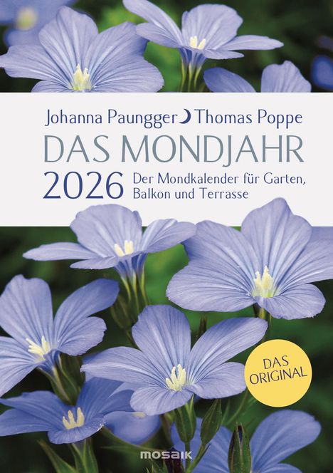 Johanna Paungger: Das Mondjahr 2026 - Garten-Spiralkalender, Kalender