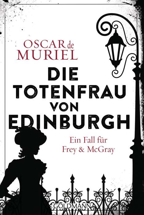 Oscar de Muriel: Die Totenfrau von Edinburgh, Buch